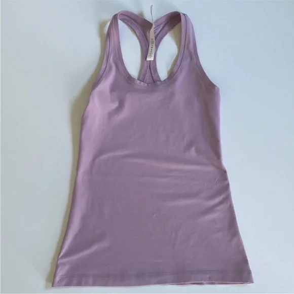 Lululemon Athletica women’s top racerback tank top in pretty purple size 6 - Picture 2 of 6